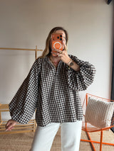 Blouse OLIVIA Chocolat