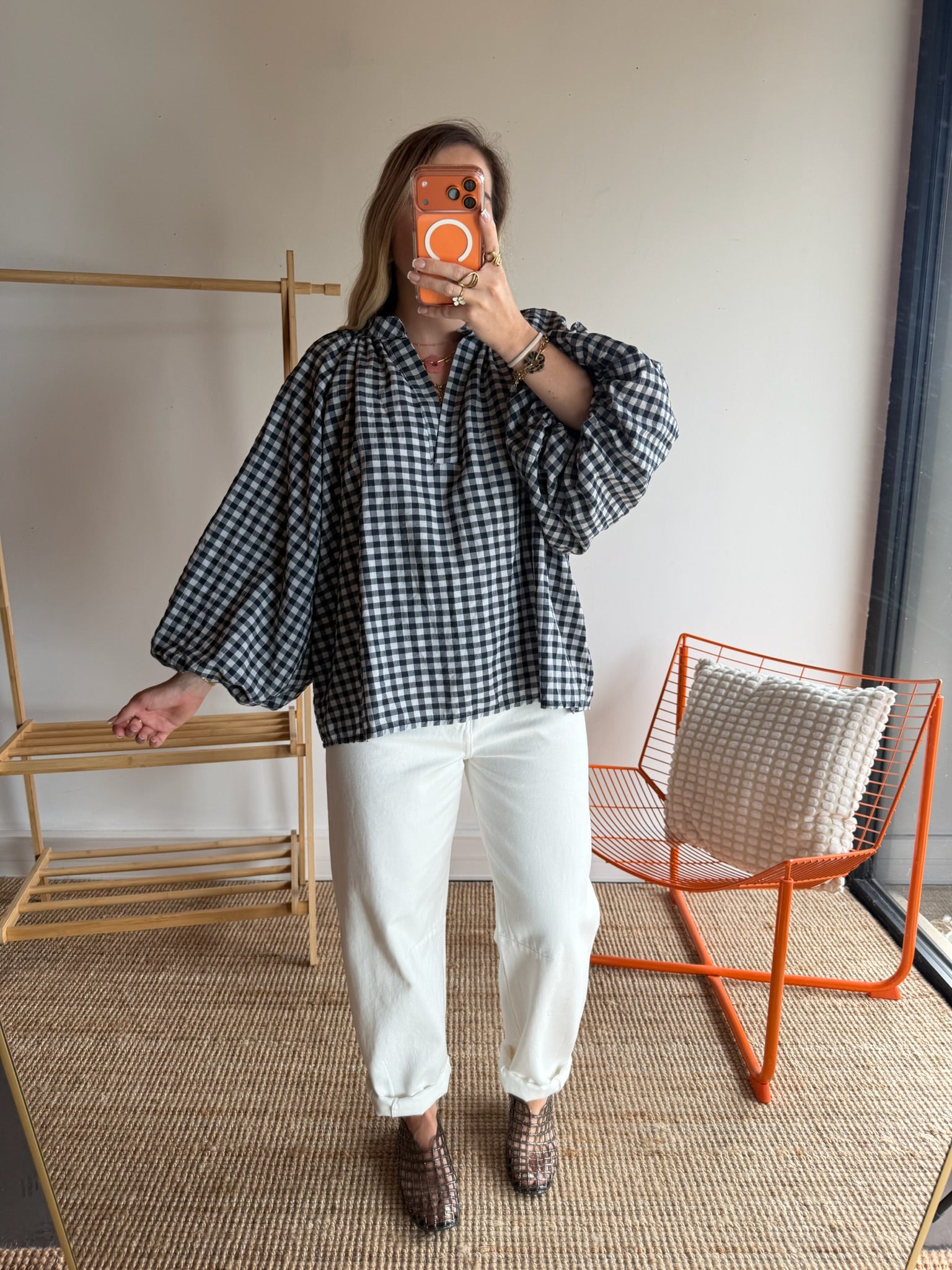 Blouse OLIVIA Bleu marine