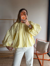 Blouse CARLA manches longues Jaune