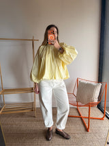 Blouse CARLA manches longues Jaune