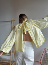 Blouse CARLA manches longues Jaune