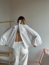 Blouse CARLA manches longues Blanc