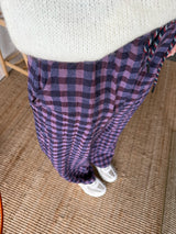 Pantalon vichy LOUIS Violet