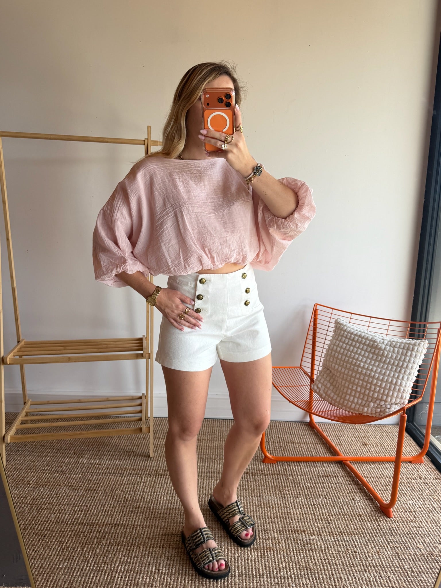 Top LISA Rose clair