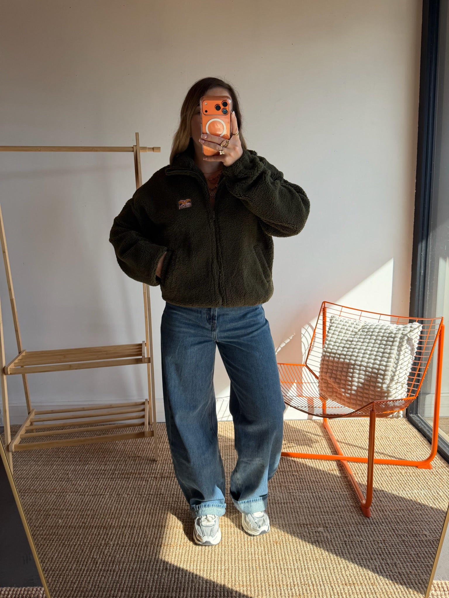 Veste moumoute AVA Kaki