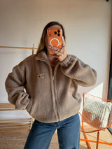 Veste moumoute AVA Camel