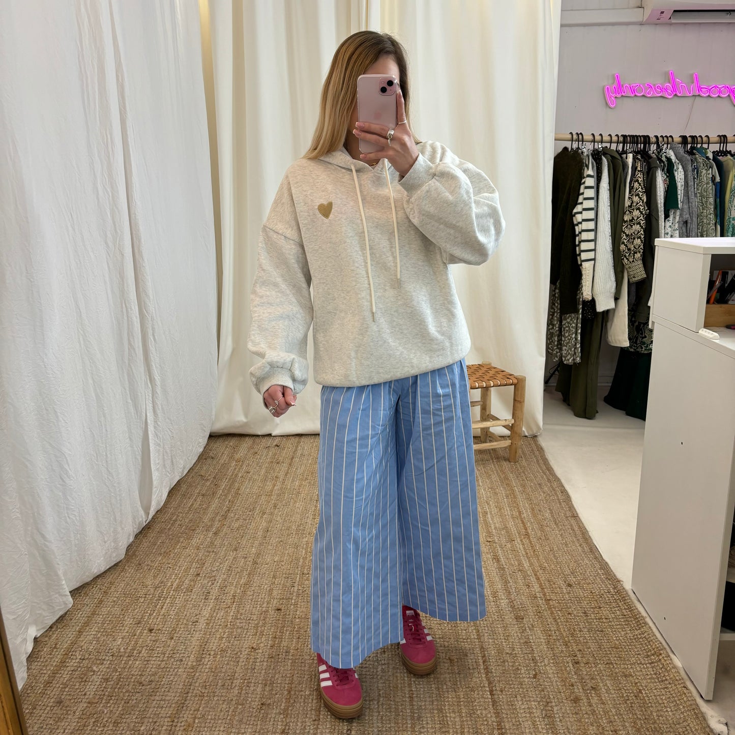 Sweat à capuche COEUR