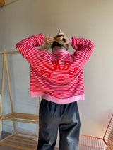 Pull marinière ICONIC Rouge