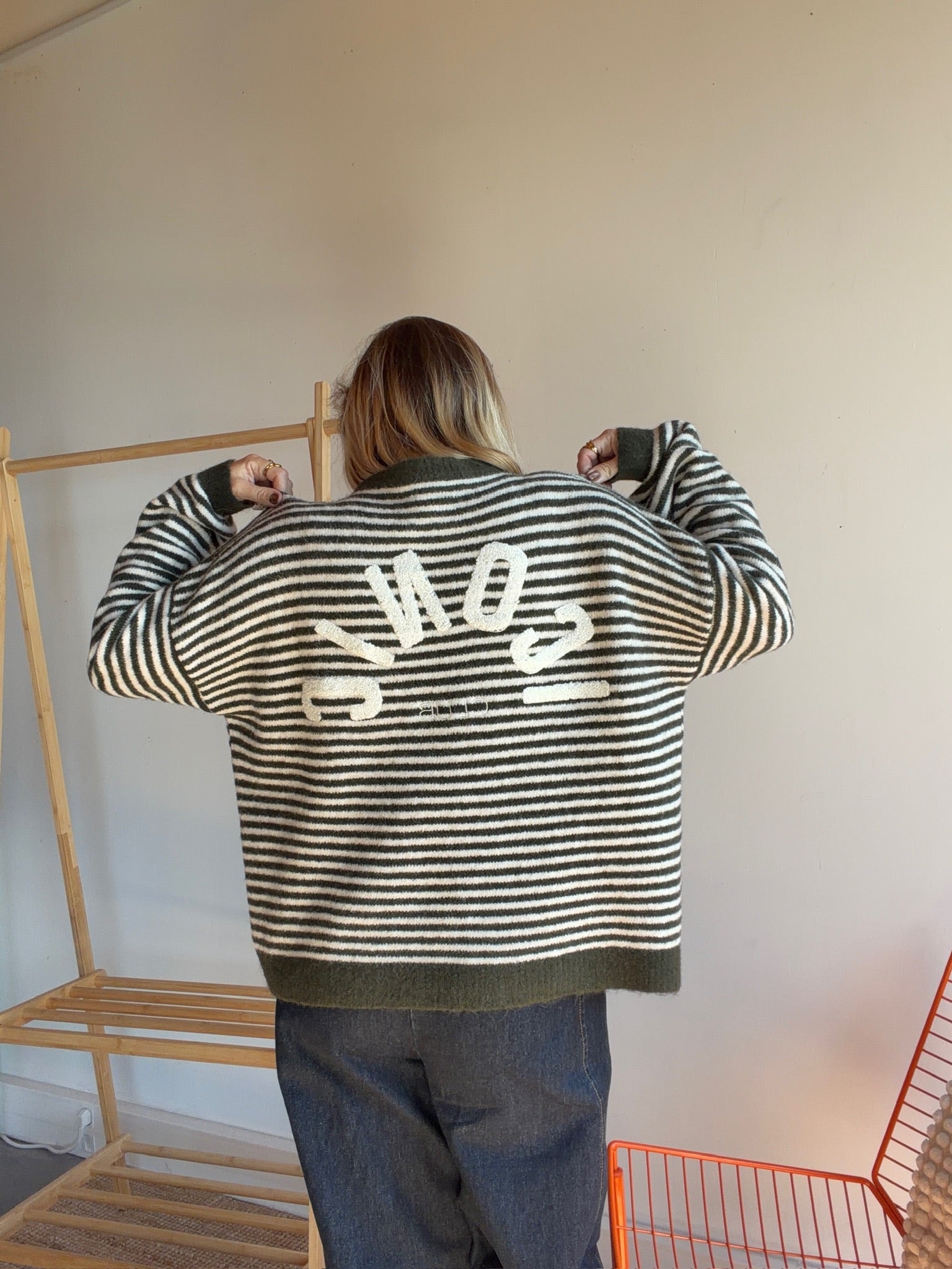 Pull marinière ICONIC Kaki