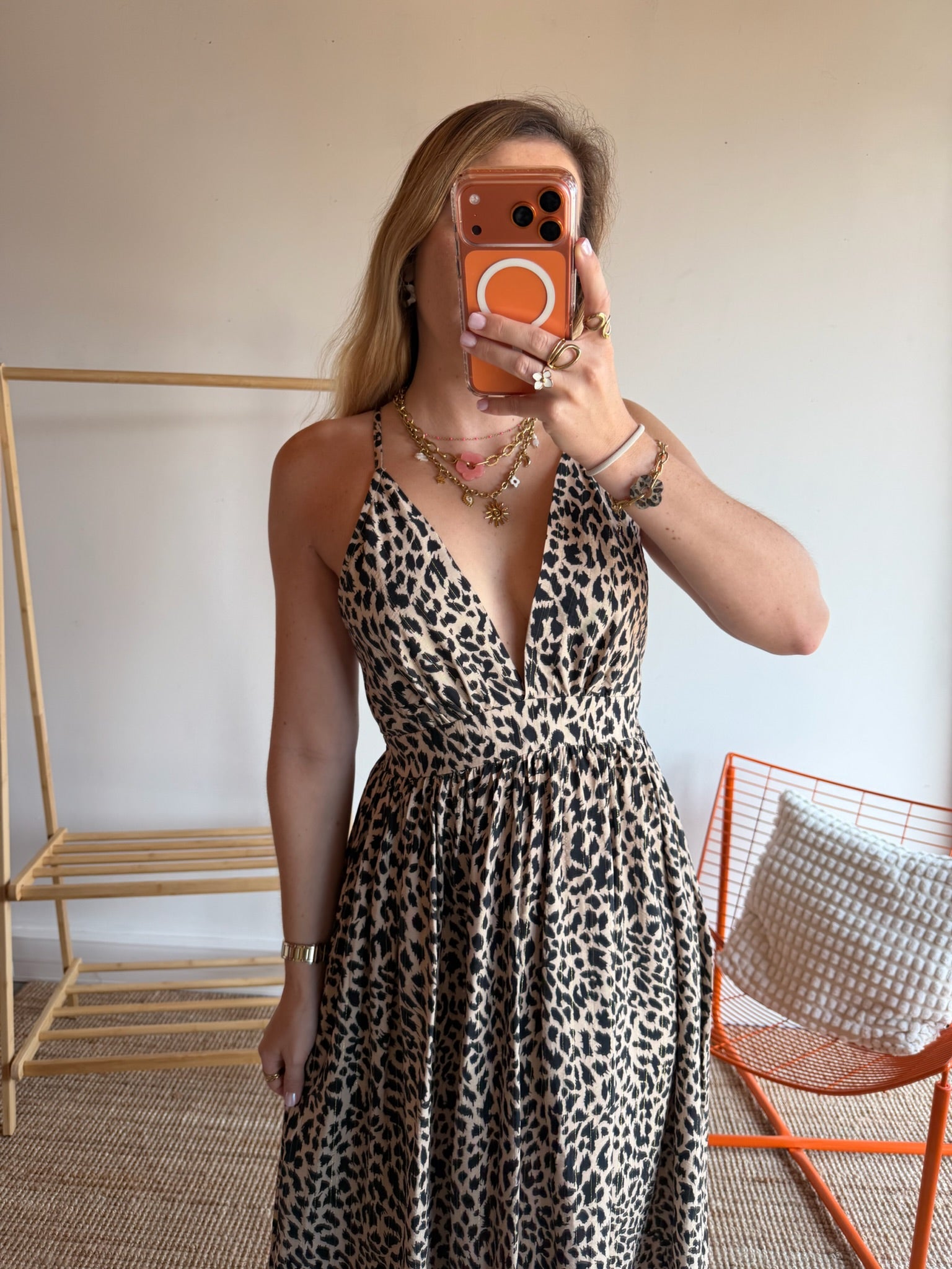 Robe longue LEONIE