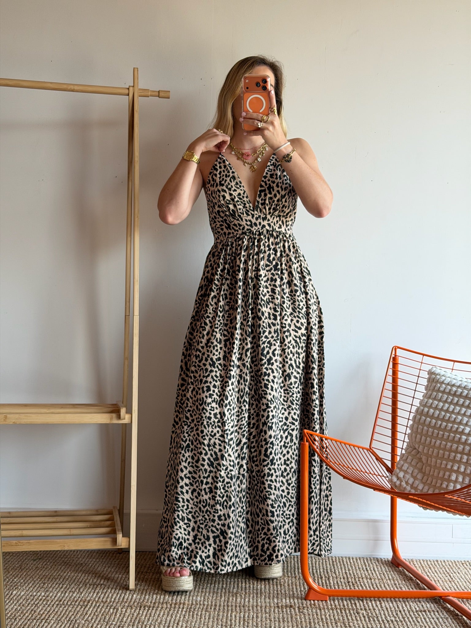 Robe longue LEONIE