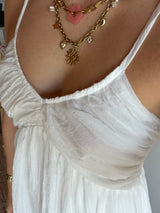 Robe longue TALIA Blanc