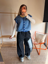 Gilet sans manches TIM - Bleu + Bleu