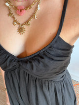Robe longue TALIA noir