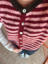 Gilet sans manches TIM - Rose + Bordeaux