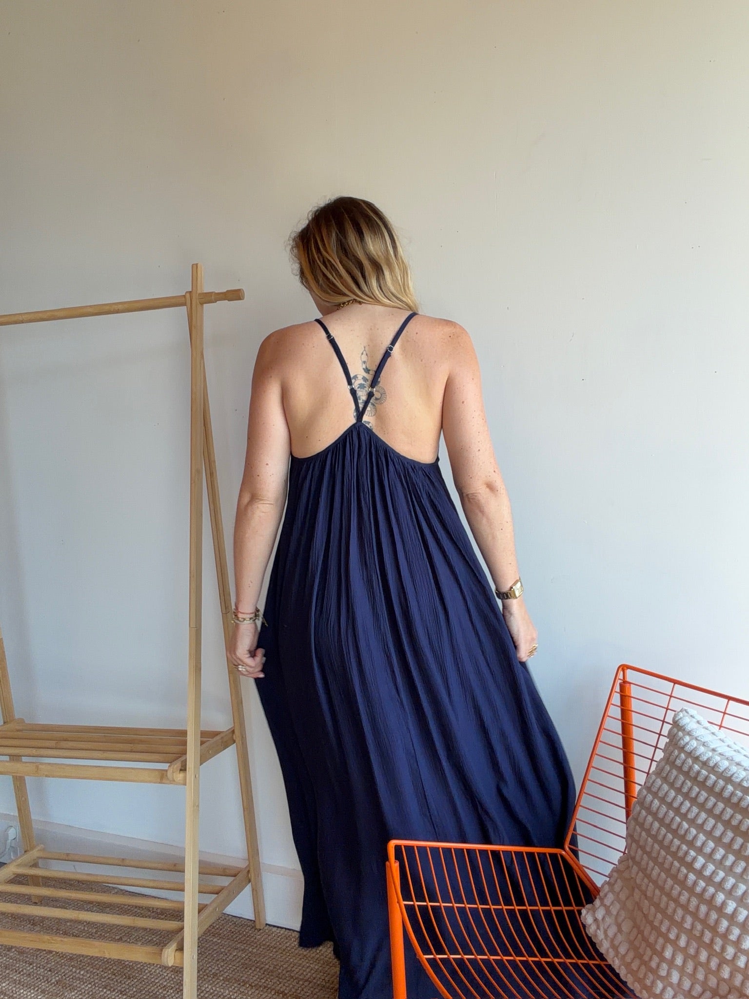 Robe MINA Bleu marine