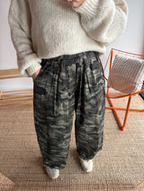 Pantalon MILITAIRE Kaki