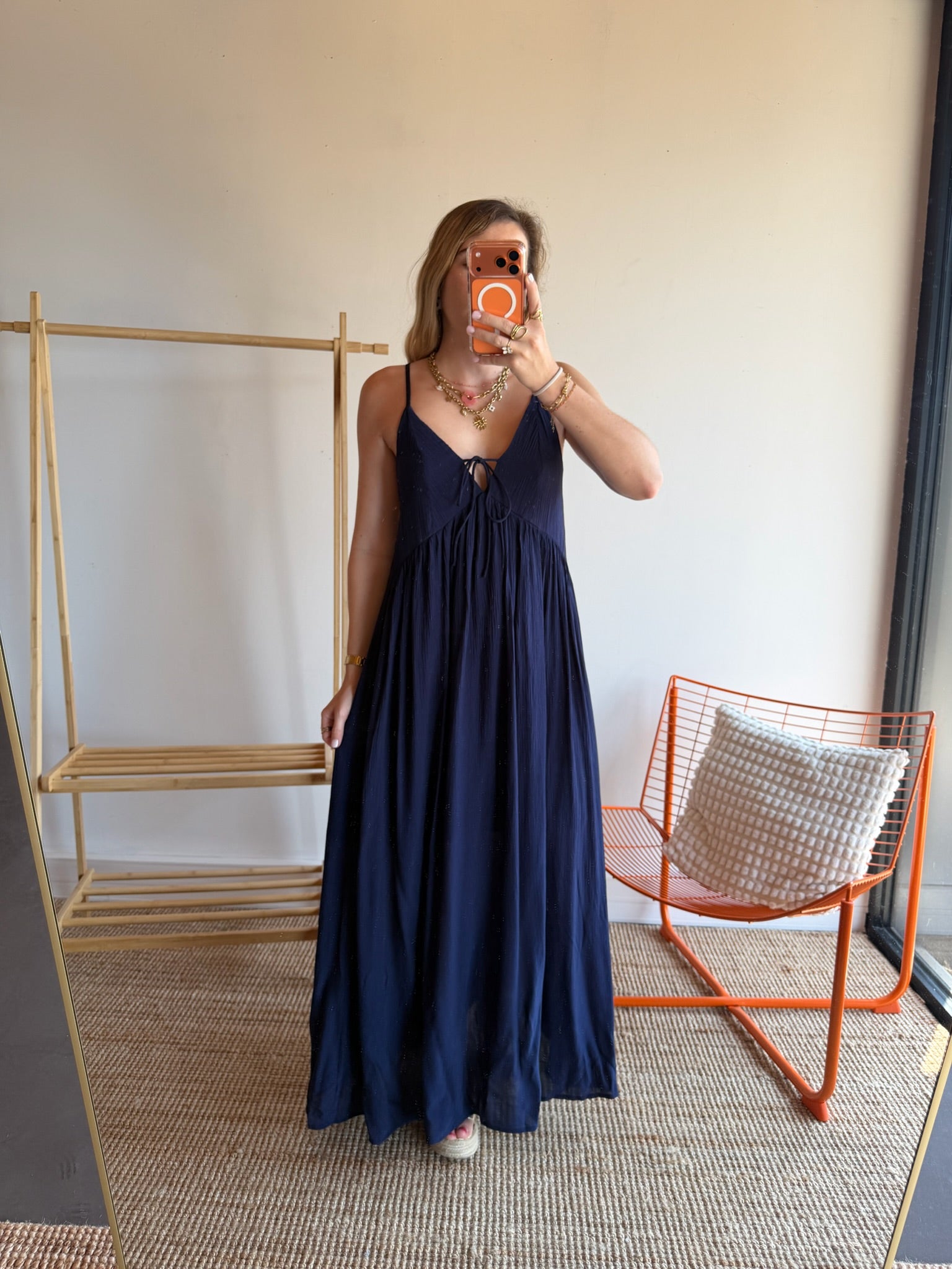 Robe MINA Bleu marine