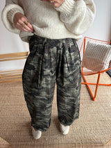 Pantalon MILITAIRE Kaki