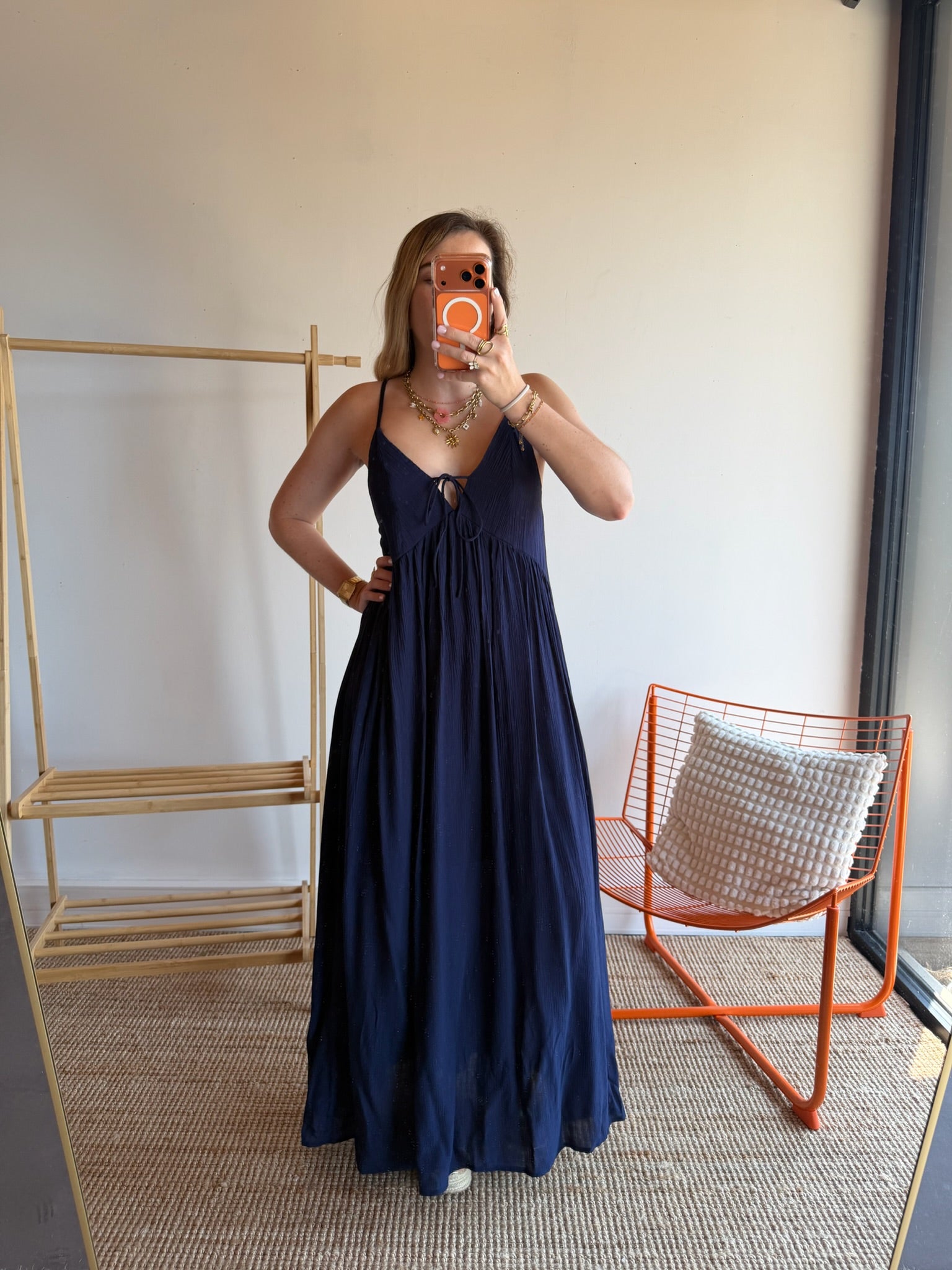 Robe MINA Bleu marine