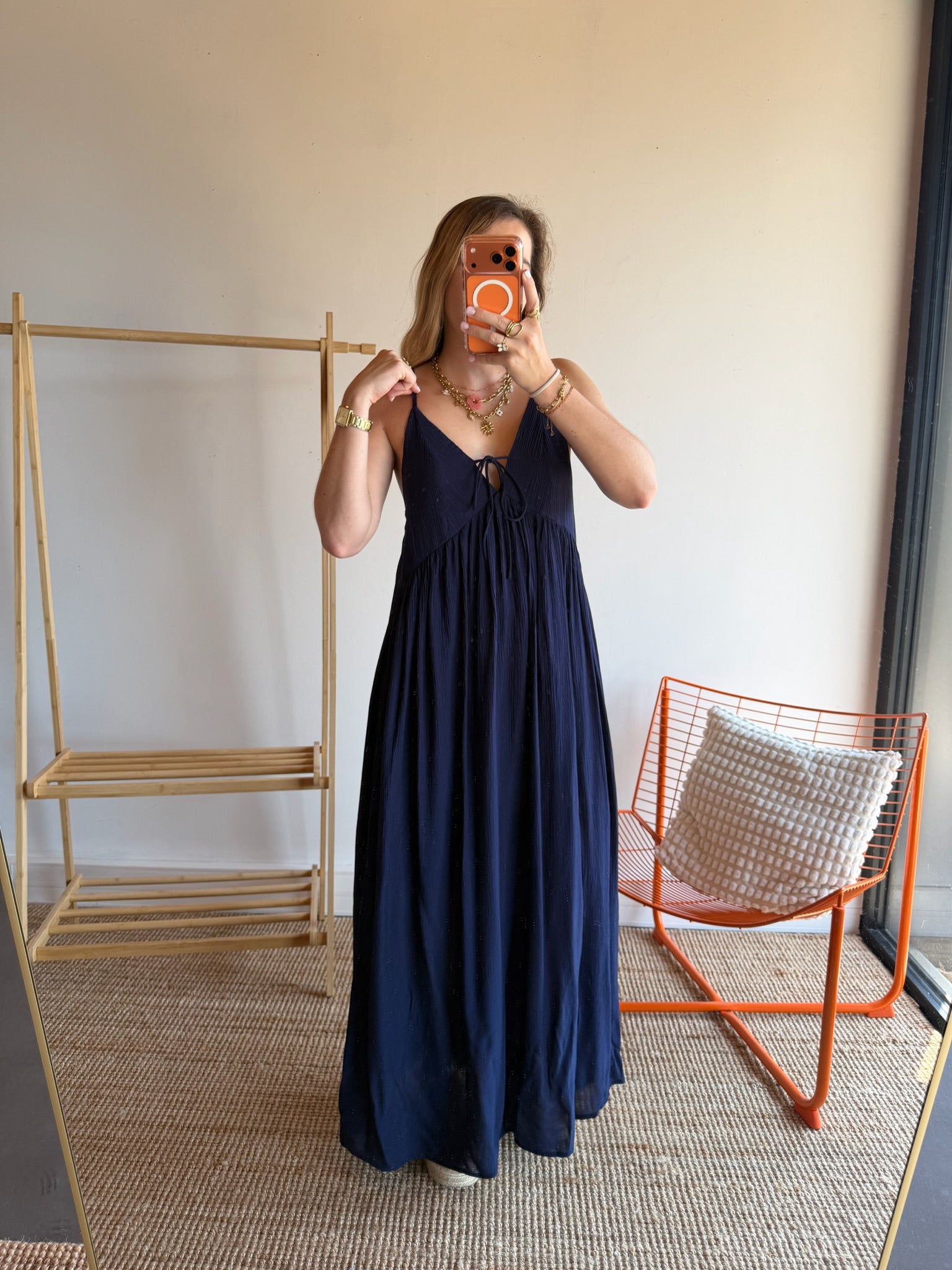 Robe MINA Bleu marine
