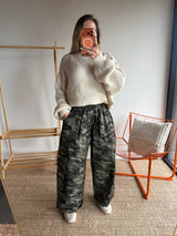 Pantalon MILITAIRE Kaki