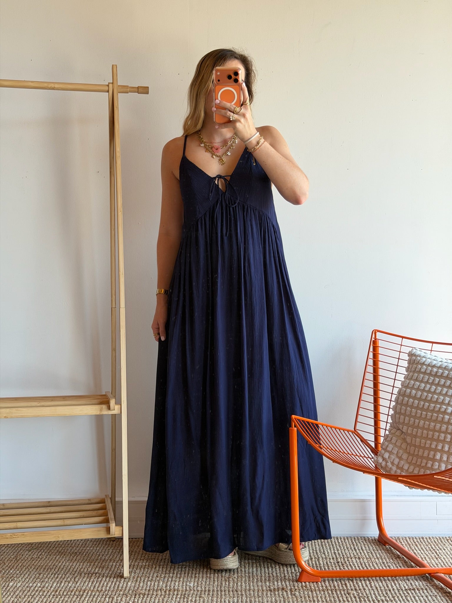 Robe MINA Bleu marine
