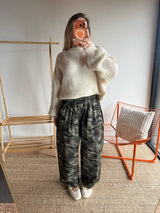 Pantalon MILITAIRE Kaki