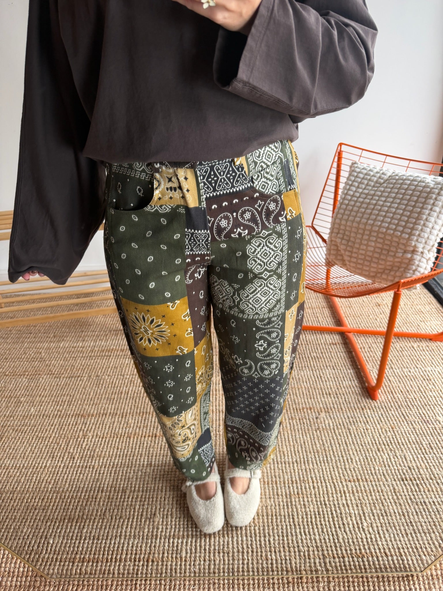 Pantalon BANDANA Kaki