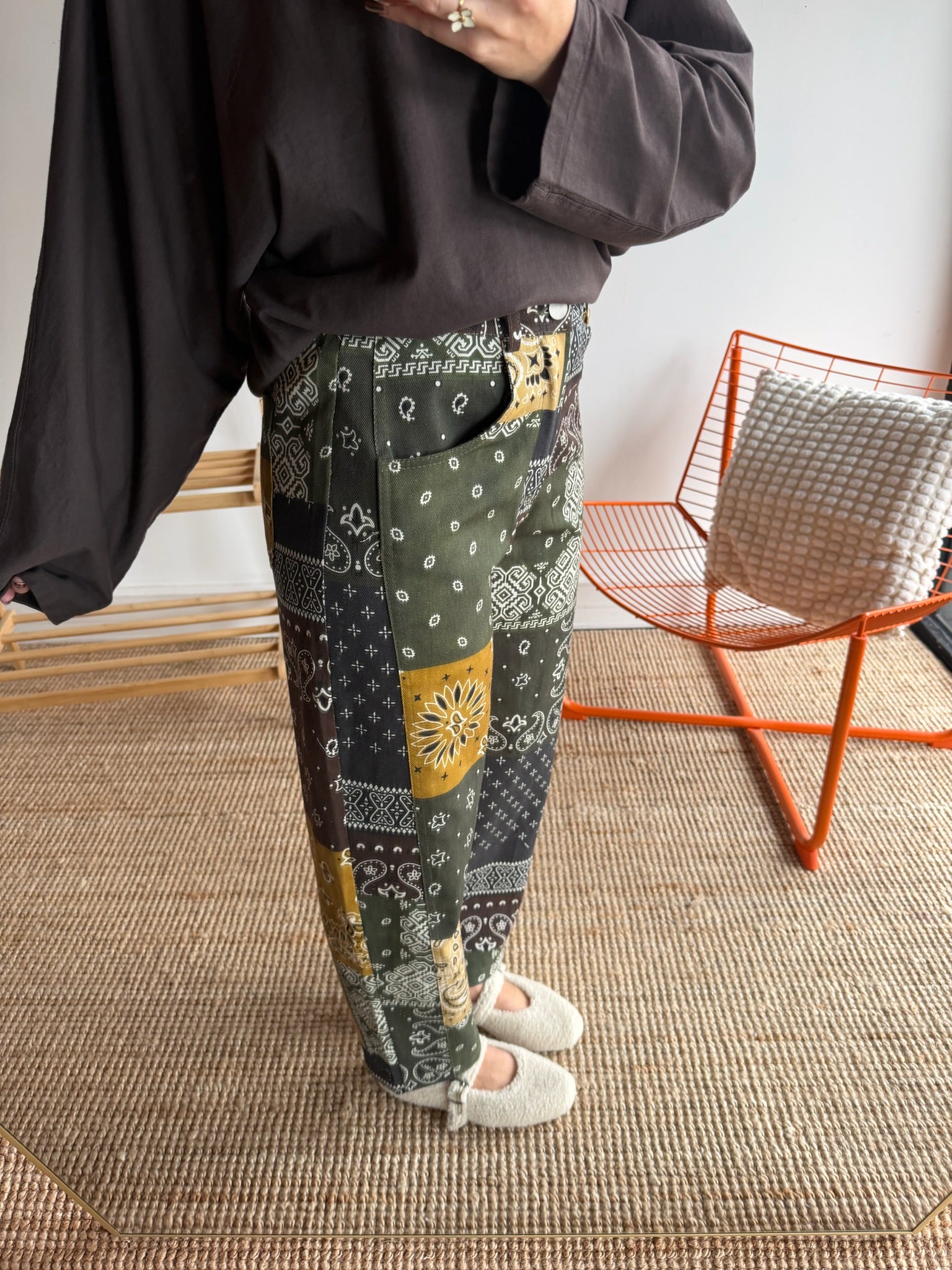 Pantalon BANDANA Kaki