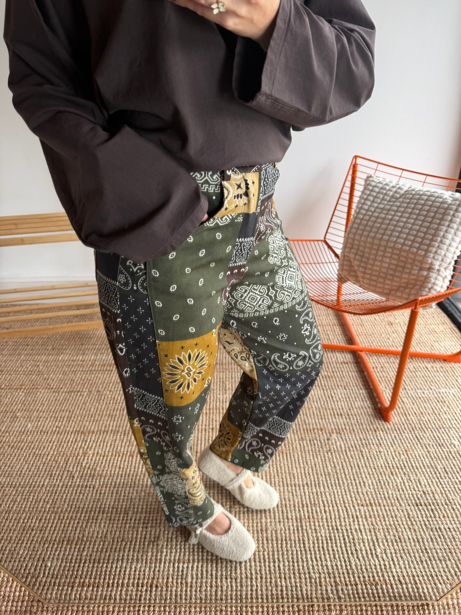 Pantalon BANDANA Kaki