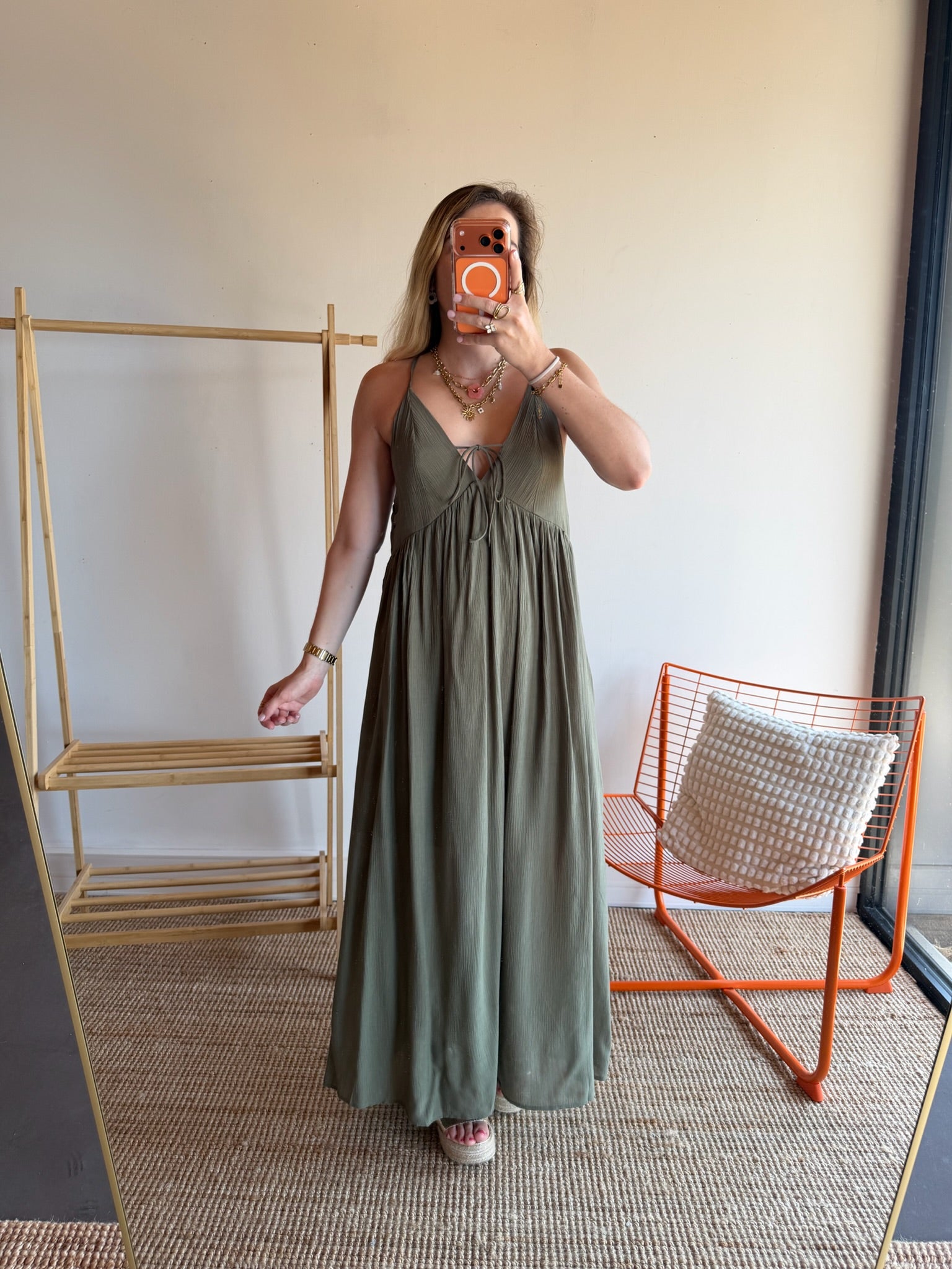 Robe MINA Kaki