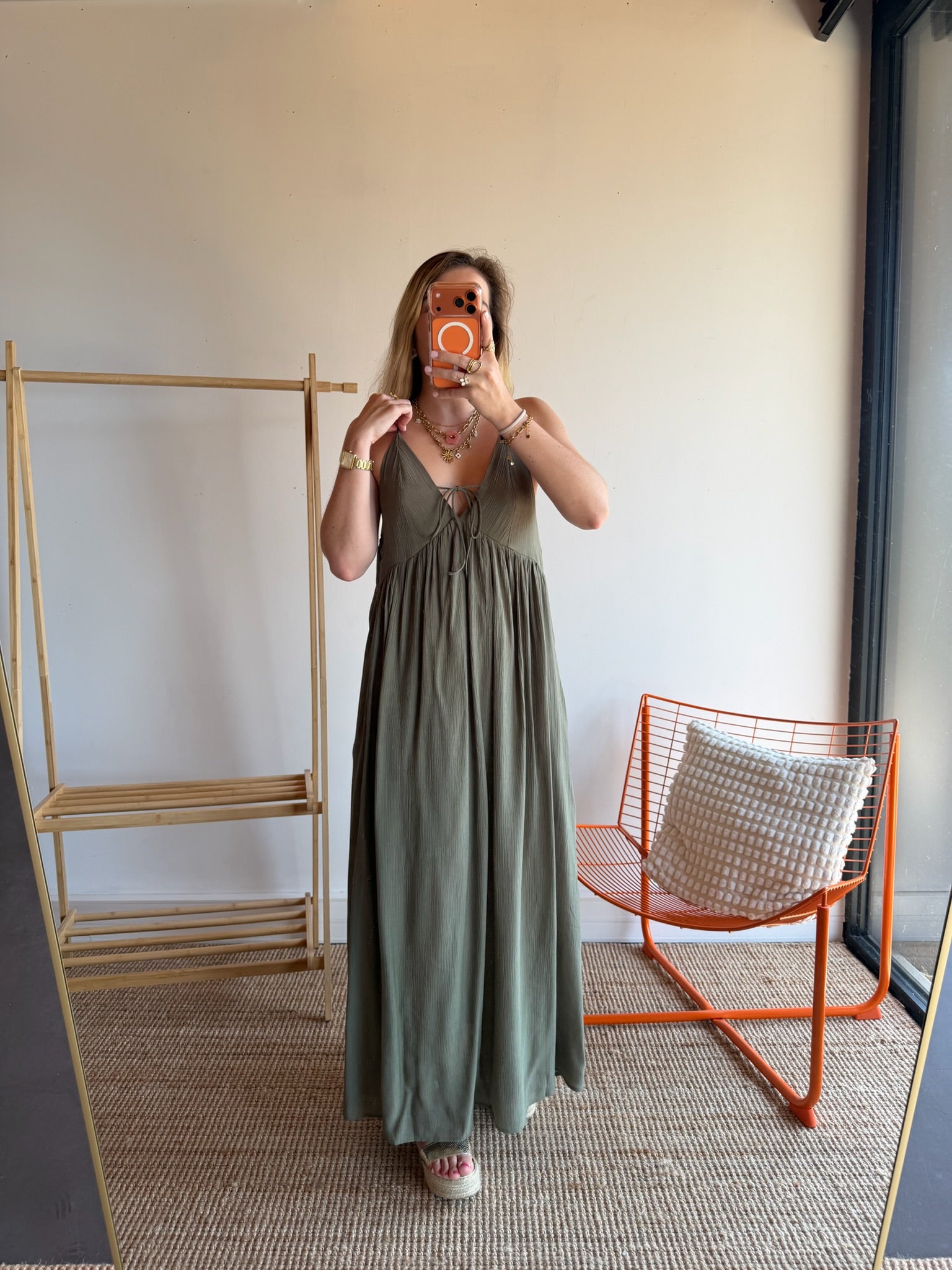 Robe MINA Kaki