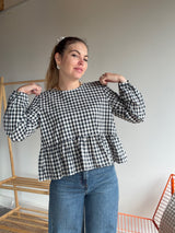 Blouse SOFIA Bleu marine
