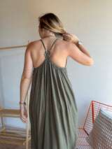 Robe MINA Kaki