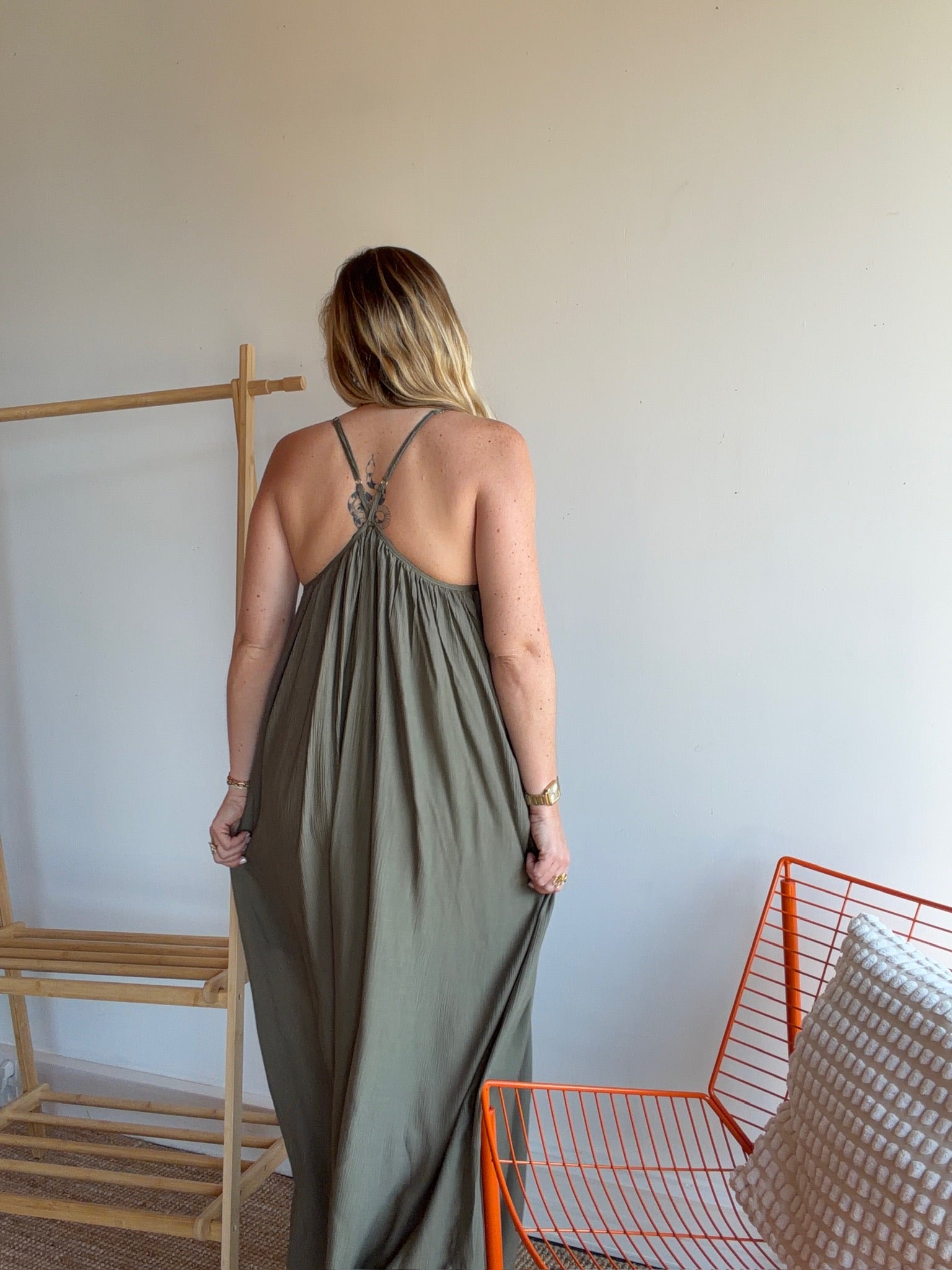 Robe MINA Kaki
