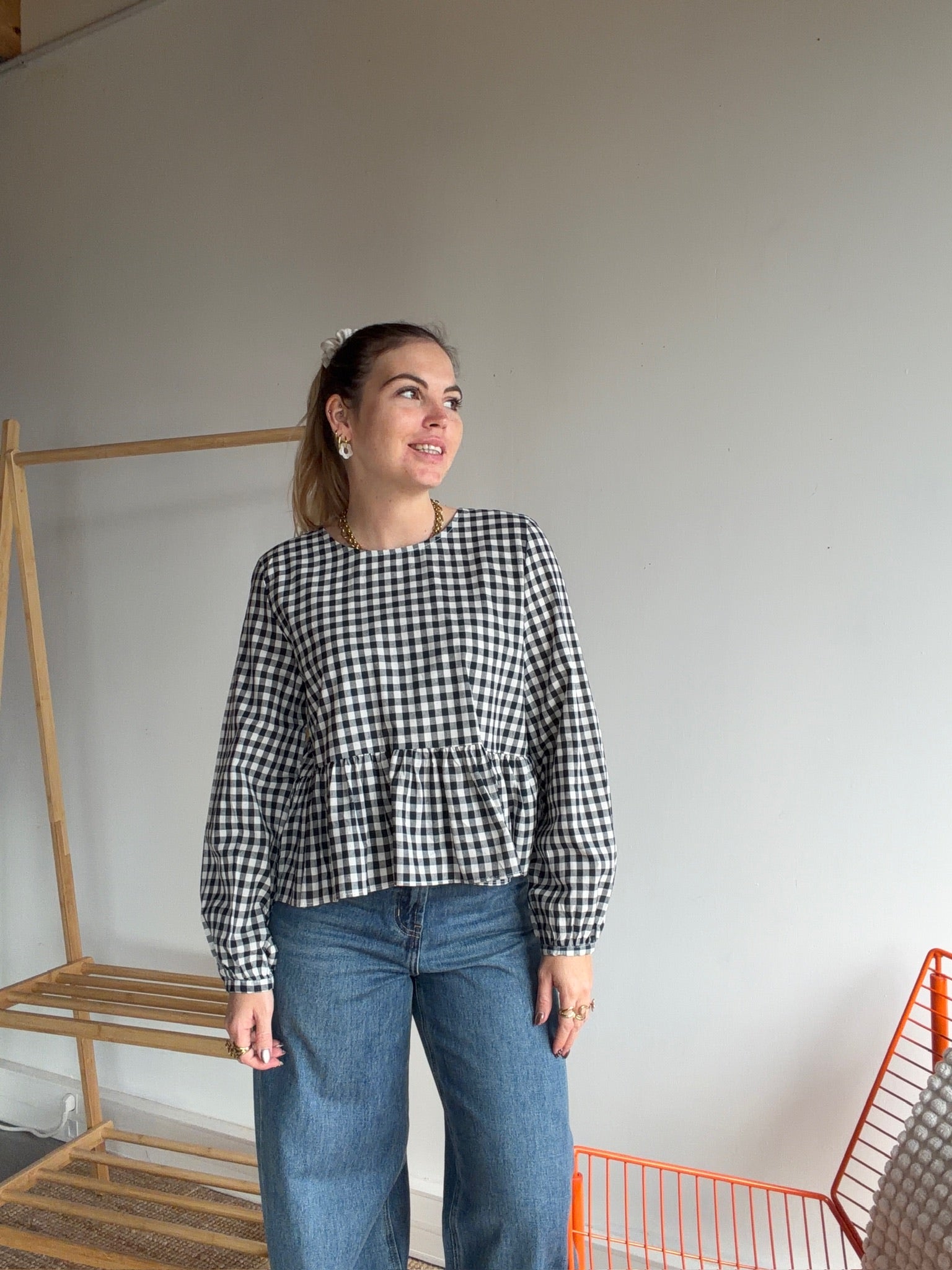 Blouse SOFIA Bleu marine