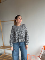 Blouse SOFIA Bleu marine