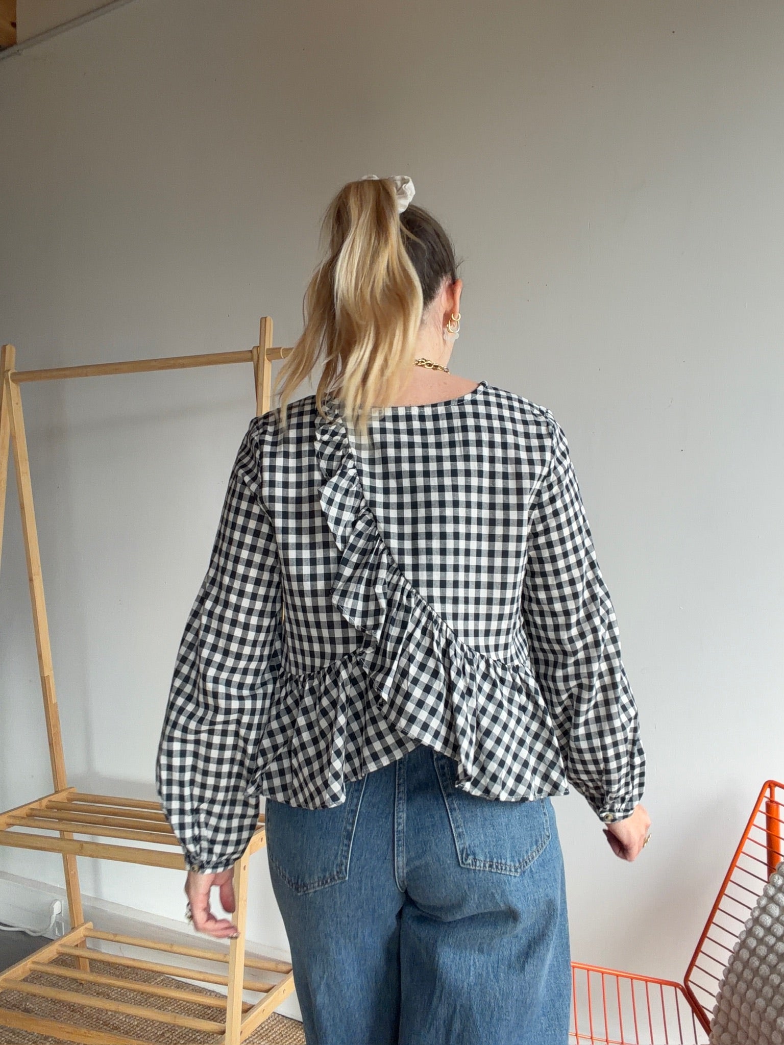 Blouse SOFIA Bleu marine