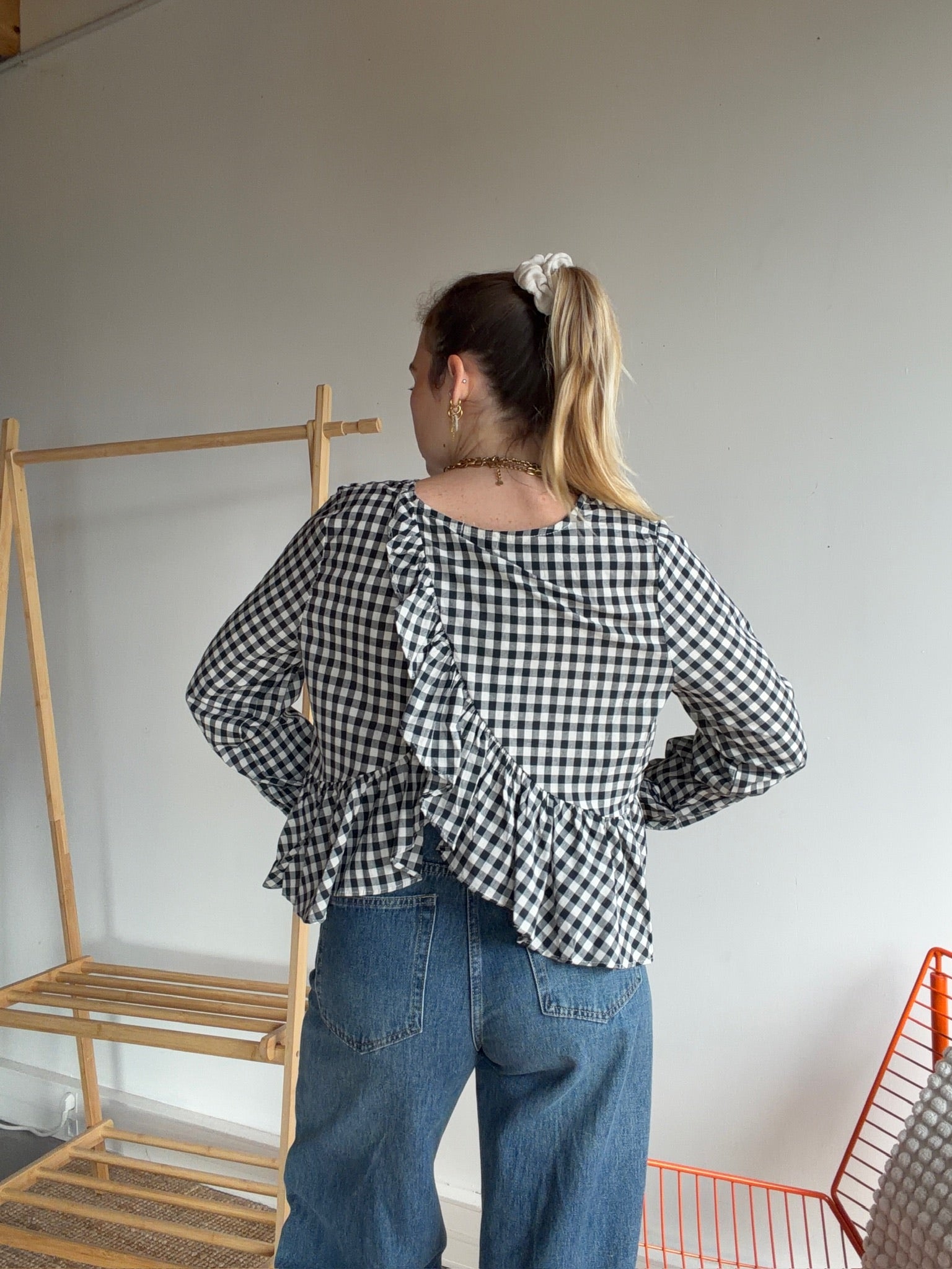 Blouse SOFIA Bleu marine