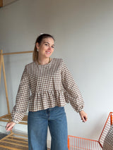 Blouse SOFIA Marron