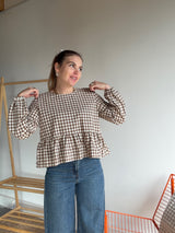Blouse SOFIA Marron