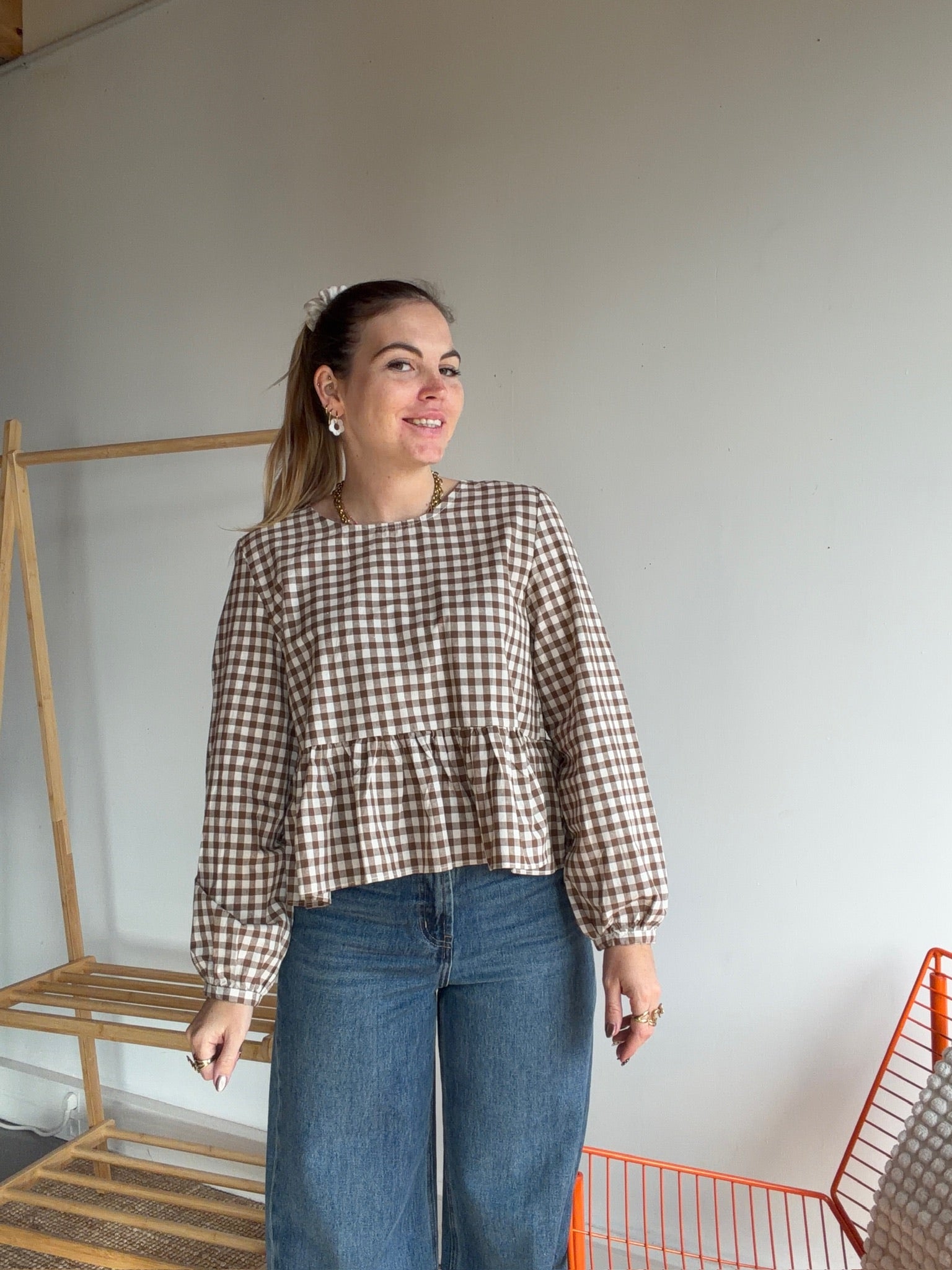 Blouse SOFIA Marron