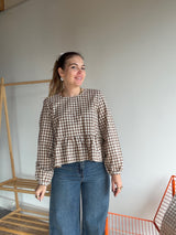 Blouse SOFIA Marron