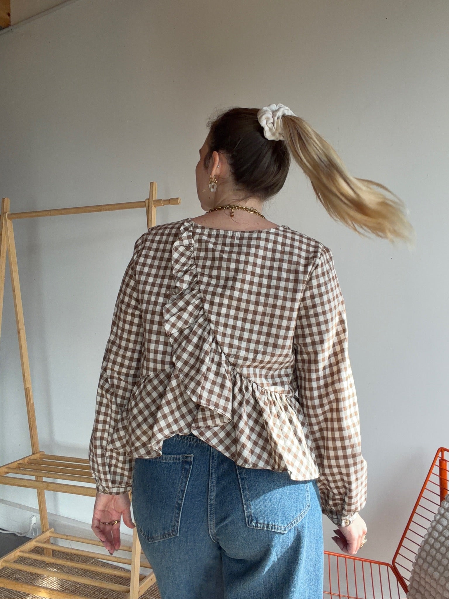 Blouse SOFIA Marron