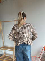 Blouse SOFIA Marron