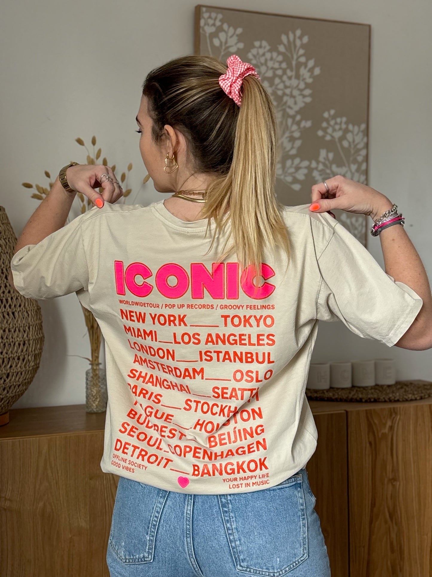 T-shirt ICONIC Beige