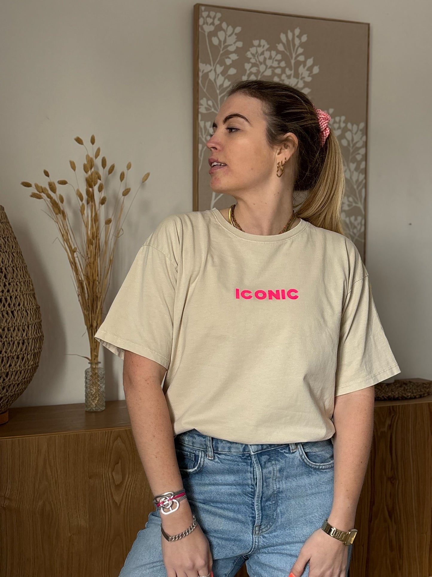 T-shirt ICONIC Beige