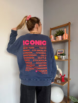 Sweat ICONIC Bleu marine