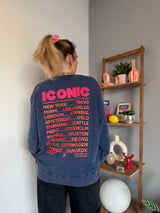 Sweat ICONIC Bleu marine